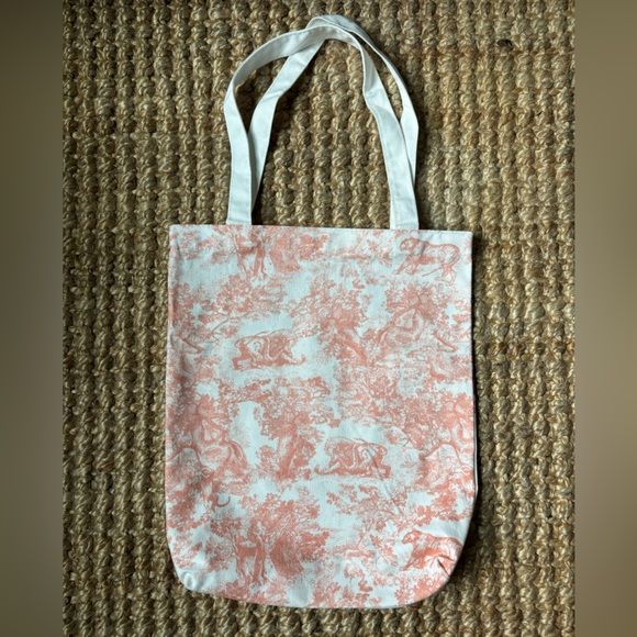 Dior White and Red Tote Bag - Picture 2 of 4